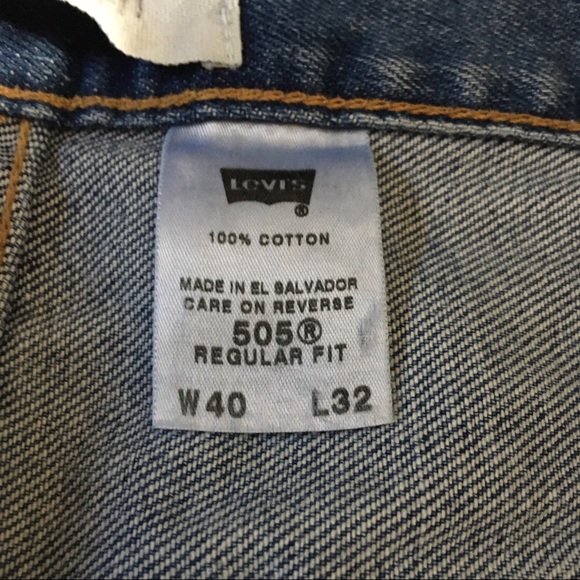 Vintage never worn Levi’s 505 jeans size 40/32. Made in 2002. - Picture 7 of 9